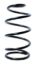 Rear Spring 5.5in ID 12in Tall Single Pigtail