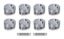SBC Forged F/T Piston Set 4.030 Bore -4.90cc