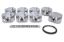 SBC 400 Domed Piston Set 18 Degree