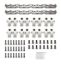 Shaft Rocker Arm Kit SBF 1.6/1.6 Ratio