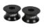 1/2in Motor Mount Spacer Pair Black