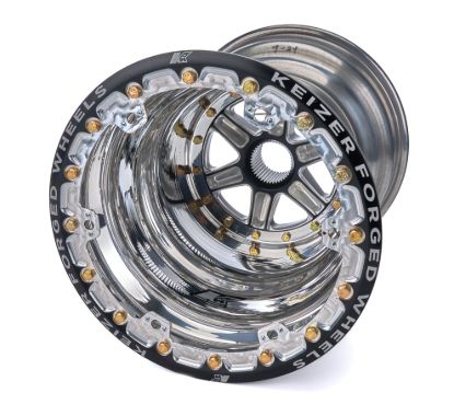 Wheel Splined 15x17 Outer Beadlock 4in BS