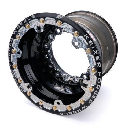Wheel Wide 5 15x14 6in BS Forged Beadlock Black