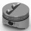 SBC Flat Top Piston Set 4.030 Bore -7cc