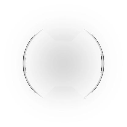 SlimLite 8in LED Light Cover Clear