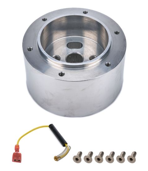 Steering Wheel Hub Adapter Polished