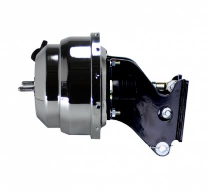 8in Dual Power Booster With Bracket Chrome