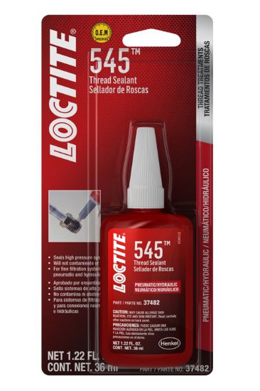 Thread Sealant 545 36ml/ 1.22oz Pneumatic/Hydrlic