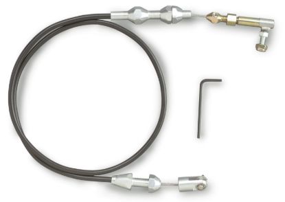 36in Hi-Tech Throttle Cable Black Housing
