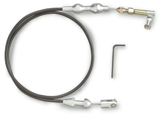 36in Hi-Tech Throttle Cable Black Housing