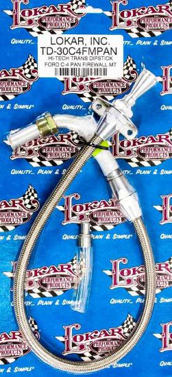 C-4 Firewall Mount Trans Dipstick-Pan Entry