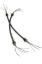 Headlight Braids 14in Long Black Pair