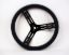15in Steering Wheel Blk
