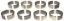 SBC  Rod Bearing Set 8pk