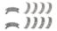 GM LS Main Bearing Set LS1/LS6/LS2/LS3 F-Series