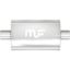 Stainless Muffler 2.5in Center In/Out