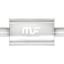 Stainless Race Muffler 4in In/Out