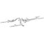 65-69 Crossmember Back Exhaust System 2.5in
