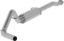 Aluminized Steel 3in Cat Back Single Side Exit
