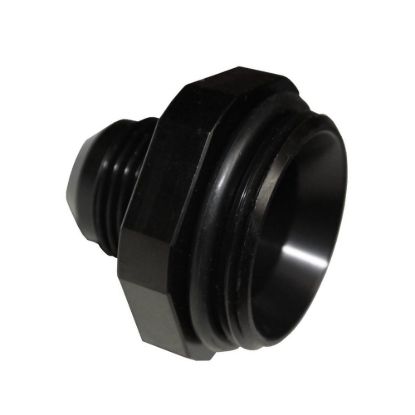 #12 AN Water Neck Fitting - Black