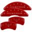 15-   Mustang Caliper Covers Red