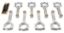 5.700 H-Beam Rod Set SBC Lwt W/Honda Pin