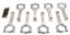 6.000 H-Beam Rod Set SBC Lightweight
