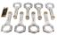 6.135 H-Beam Rod Set BBC NHRA Approved
