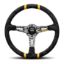 Ultra 350mm Ultra teering Wheel Black