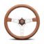 Steering Wheel Prototipo 350mm Brown
