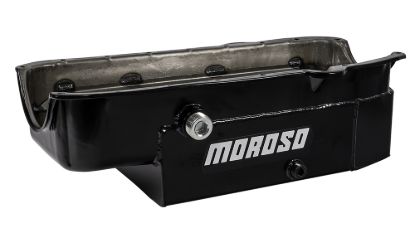 SBC 8qt CT Oil Pan - LH Dipstick