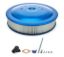 Air Cleaner - 14 x 3 Blue P/C