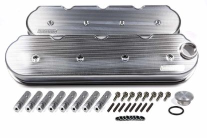 GM LS Billet Alm. Valve Covers 2.5in Tall