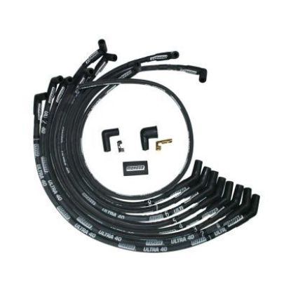 Ultra 40 Plug Wire Set SBF 302 HEI 135-Deg Red