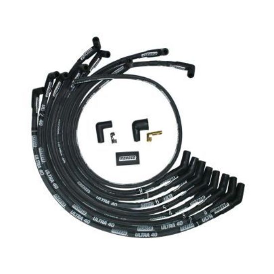 Ultra 40 Plug Wire Set SBF 302 HEI 135-Deg Red