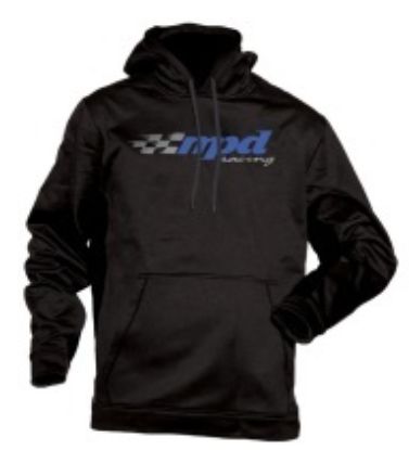 MPD Black Hooded Sweatshirt X-Large