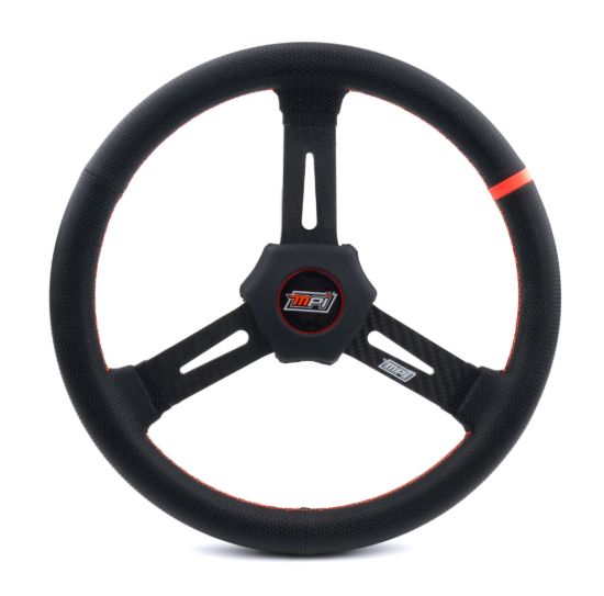 Dirt Steering Wheel 15in Carbon Fiber Large Grip