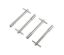 Chrome T-Bar Wing Bolts