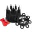 Cap & Rotor Kit Pro Mag Lite - Black