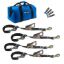 4 Tie Down/Axle Strap Combo Twisted Hook