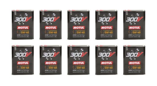 300V 5w40 Racing Oil Cas 10x2 Liters