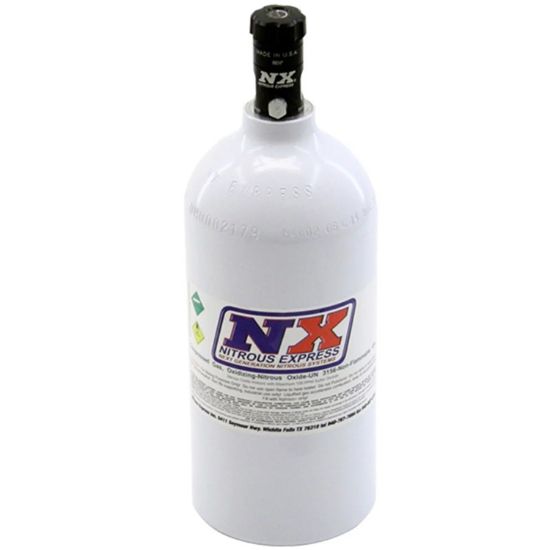 2.5 LB Bottle 4.38 Dia. w/Motorcycle Valve