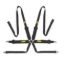 Safety Harness Tecnica Black FIA 8853-2016
