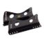 Tall Seat Brackets Black