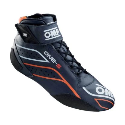 ONE-S SHOES FIA 8856-201 8/SFI NAVY BLUE / FLUO O