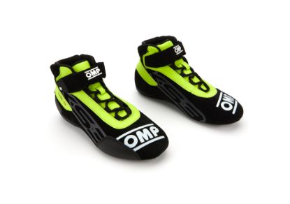 KS-3 Shoes Black And Flo Yellow Size 42