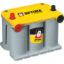 Battery Yellow Top 650cc a/810ca 75/25 Dual Terml