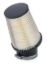 Filter Air Kart 2.437in Inlet 4in 20 Deg Blk