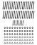 Head Stud Kit 12mm GM Durmax
