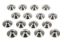 1.480 TI Valve Spring Retainers - 10 Deg +.050